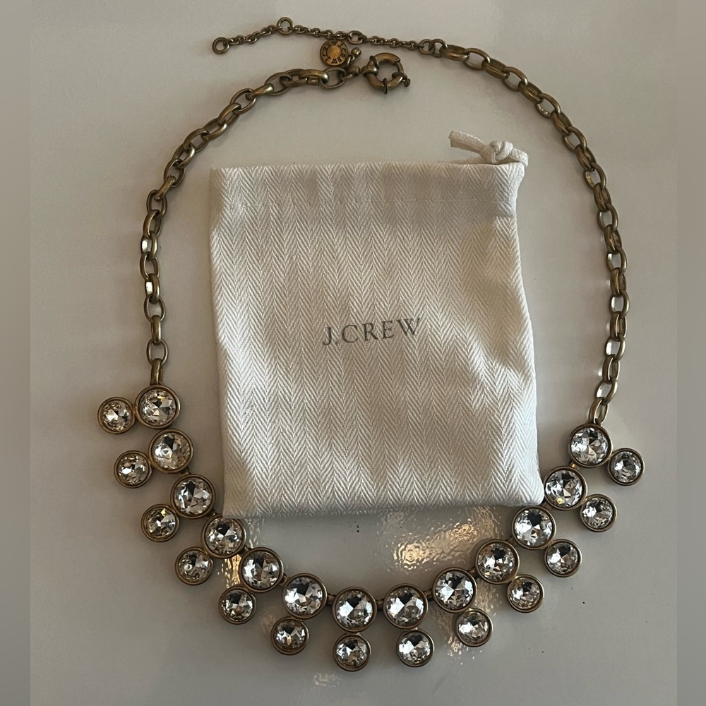 JCrew Crystal Lenore Necklace